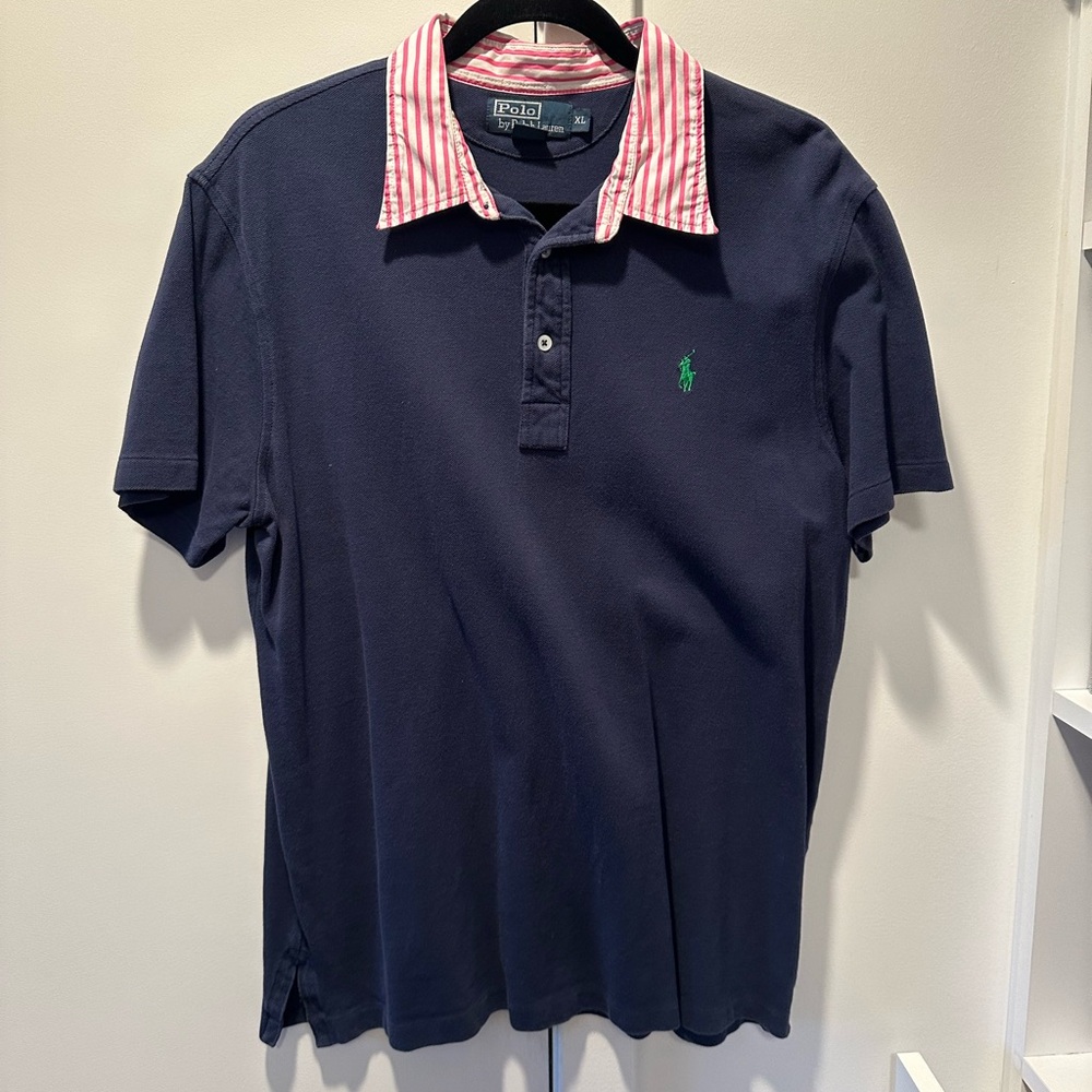 Polo Ralph Lauren striped collar polo